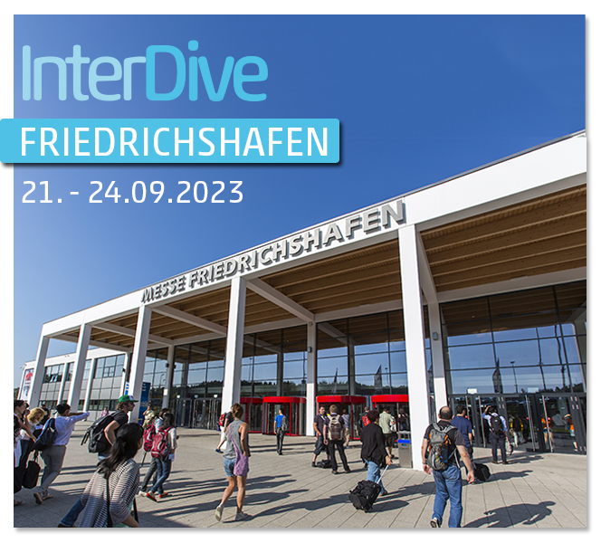 INTERDIVE die Tauch-, Schnorchen- und Reisemesse in Friedrichshafen